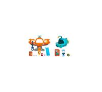 61123 Above & Beyond | 6 Pieces & Net Launcher, Multicolor, Set & 61108 Above & Beyond | Deluxe Toy Vehicle & Figure | Captain Barnacles & Gup A