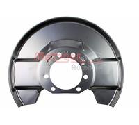 Brake disc cover Front Axle Left Cathodic Painting 6115170 METZGER for SAAB OPEL