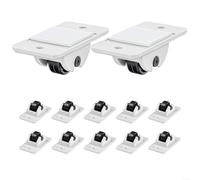612 Piece Robust Pulleys with Fixed Casters Tailored for the Efficient Movement of Heavy Loads (B)