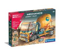61389 Museum Concrete Mixer Truck-Building Set, Mechanics, Scientific, Science Kit for Kids 8 Years, STEM Toys, English Version, Made in Italy