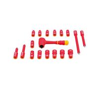 Laser 6145 Insulated Socket Set 1/4"D 18pc