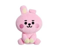Aurora World Soft Toy BT21 Baby Cooky Sitting Doll 5in Pink Official Merchandise