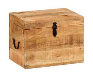 (615) vidaXL Storage Box Living Room Storage Chest Stool Trunk Ottoman Blanket Box