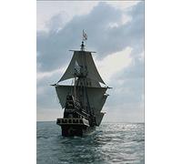 615075 _Golden Hind_ Galleon Tall Ship A4 Photo Poster Print 10x8