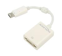 61765 adapter Displayport male, DVI-I (24+5) female 0.12 m white DELOCK