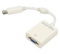 61766 Converter D-Sub 15pin Female, Displayport Male, VGA Female DELOCK