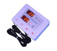 617A Solar Hot Water Differential Temperature Controller, Digital Adjustable Circulation Pump for Heating & Tankless Heater(5meter probes)