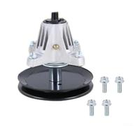 618-09258 Mower Deck Spindle Assembly for LX46 LT46 T2400 46XP 46IXP Lawn Tractors Robust Metal Replacement with Mounting Screws 14x14x16cm Silver Pack of 5