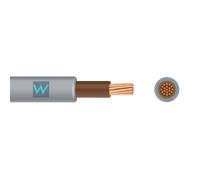 6181Y Double Insulated Single Core Meter Tails PVC 16.0mm Brown Core Grey Cable - 50M