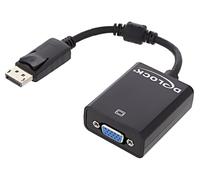 61848 Converter D-Sub 15pin Female, Displayport Male, VGA Female DELOCK