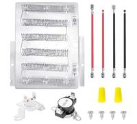 61927 503978 Dryer Heating Element Kit for Speed Queen Dryer ADE3SRGS173TW01 ADE3LRGS171TW01 ADE30RGS171TW01,Part Number 964p3 61927 D510329p 61195