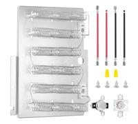 61927 503978 Dryer Heating Element Kit for Speed Queen Dryer ADE3SRGS173TW01 ADE3LRGS171TW01 ADE30RGS171TW01,Part Number 964p3 61927 D510329p 61195