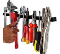61cm Heavy-Duty Magnetic Tool Holder (Upgraded Version) - Extremely Powerful Magnetic Pull Force to Hold Heavy Tools - Professional Space-Saving Magnetic Tool Bar - Metal Tool Organizer Rack/Strip