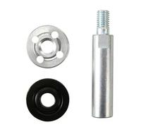 61mm Steel Extension Rod for 100 Type Grinders/Polisher Deeply Recessed Access Precise 10mm Thread Secures Fit Accessory Set Angles Grinders Extension Rod