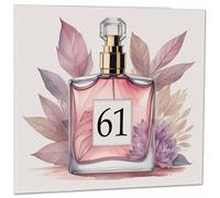 61st Birthday Card for Women - Birthday Cards for Mum 61 Years Old Classy Sixty One, Sixty First Elegant Sister Friend Her Nan Aunt Grandma female mom