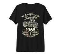61st Birthday man Gift Motorcycle Motorcyclist Biker 1965 Premium T-Shirt