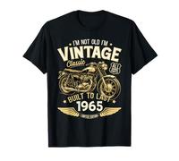 61st Birthday man Gift Motorcycle Motorcyclist Biker 1965 T-Shirt