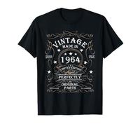 61st Birthday Retro Limited Edition Man Woman Vintage 1964 T-Shirt