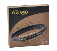 62 mm to 72 mm metal filter ring, 62-72 mm step up filter adapter ring, from camera lens with 62 mm filter thread to 72 mm filter ring