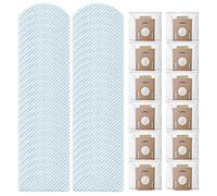 62 Pieces for Deebot Ozmo T8 T8 Vacuum Cleaner Washable Wiper Cloth Cloth Bag Parts