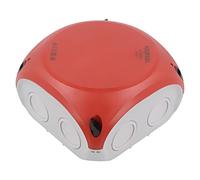 62000040 housing: junction box IP66 with membrane stuffing boxes red HENSEL