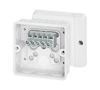 62000270 housing: junction box IP55 with membrane stuffing boxes white HENSEL