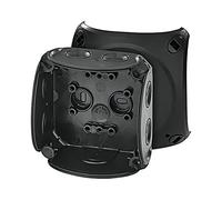 62000295 Enclosure: Junction Box X: 93mm Y: 93mm Z: 62mm IP66 Black HENSEL
