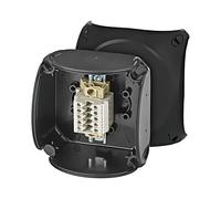 62000340 Enclosure: Junction Box X: 93mm Y: 93mm Z: 62mm IP66 Black HENSEL