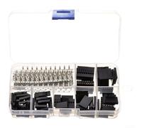 620pcs 2.54mm Wire Header Kit Includes Standard Pin Spacing Connectors for Purpose Electronics Assembly Tasks (310pcs)