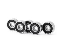 623 2RS Miniature Deep Groove Ball Bearings Steel Double Rubber Sealed 3x10x4mm for Mechanical Equipment Electrical Instruments Toys 10pcs