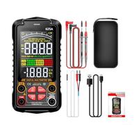 625A Digital Multimeter, 1000V AC/DC Voltage Tester with NCV, Large Color Screen & Rechargeable Battery for Electricians and DIY Home Use