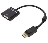 62601 adapter Displayport male, DVI-I (24 + 5) female 0.2 m black DELOCK