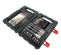 626708000 drilling set plastic box concrete, wood, metal, steel 86pcs. METABO