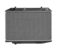 NISSENS Coolant Radiator 62727A for MERCEDES-BENZ 300-SERIES W126 (1978) 380 3.8