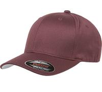 6277 Flexfit Wooly Combed Twill Cap - Small/Medium (Maroon) (US)