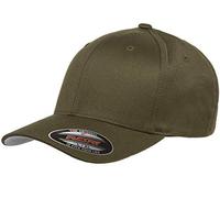 6277 Flexfit Wooly Combed Twill Cap - Small/Medium (Olive) (US)