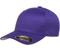 6277 Flexfit Wooly Combed Twill Cap - Small/Medium (Purple) (US)