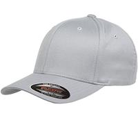 6277 Flexfit Wooly Combed Twill Cap - Small/Medium (Silver) (US)