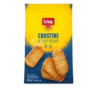 Schär Crostini Gluten-Free Croutons – Crunchy & Crumbly Snack – 6 x 150 g
