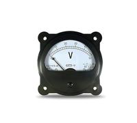 62C5 DC Voltmeter Circular Instrument 5V 10V 15V 20V 30V 50V 100V 150V 250V 300V 450V 500V 600V 1Pcs(DC 100V)