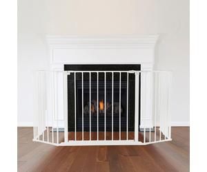 (62D x 104W cm) Safetots Multi Panel Fire Surround White