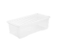 Whatmore CRYSTAL 62L BOX & LID CLEAR 11495