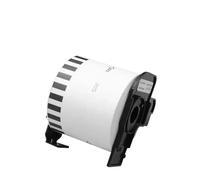 62mm*30.48Meter DK22205 Ribbon Continuous Paper Compatible With QL-700 QL-800 Thermal Printer Label Paper(1 Roll)