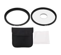 62mm Center Exposure Special Effect Filter with Edge Blur, Includes 62mm to 67mm Filter Adapter, Double Sided Multi Coated Optical Glass for Camera Lenses