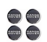 62MM Chrome Car Wheel Center Hub Caps Cover Set Replace, 4pcs For Land Rover SV Freelander Discovery Defender Range Rover Evoque Sport, Tire Sticker Badge Trim,B