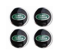 62MM Chrome Car Wheel Center Hub Caps Cover Set Replace, 4pcs For Land Rover SV Freelander Discovery Defender Range Rover Evoque Sport,Tire Sticker Badge Trim,A