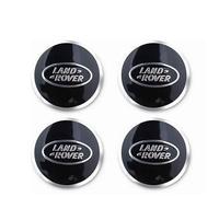 62MM Chrome Car Wheel Center Hub Caps Cover Set Replace, 4pcs For Land Rover SV Freelander Discovery Defender Range Rover Evoque Sport,Tire Sticker Badge Trim,D