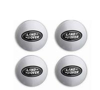 62MM Chrome Car Wheel Center Hub Caps Cover Set Replace, 4pcs For Land Rover SV Freelander Discovery Defender Range Rover Evoque Sport,Tire Sticker Badge Trim,C