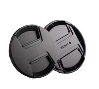 62MM Lens Cap Camera Lens Cover Compatible with Nikon, Compatible with Sony, ADQQUI Highly Plastic Camera Accessories (2 Pack)