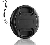 62mm Lens Cap Center-Pinch, Extra Strong Springs for Sony Canon Nikon Fujifilm Olympus Tamron Sigma Pentax Leica
